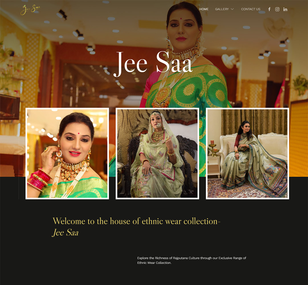 Thumbnail of Jee Saa Website